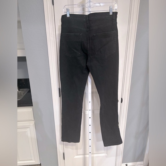 Reformation Faded Black Fray High Waisted Jeans Size 30 - Picture 2 of 5